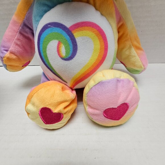 New Care Bears Togetherness Rainbow Heart Love All ❤️2022 Cloudco Basic Fun - Picture 4 of 16